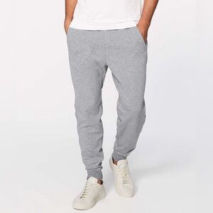 Lululemon Men’s Cross Cut Jogger Sweatpants 29.5" Heathered Medium Grey size XL